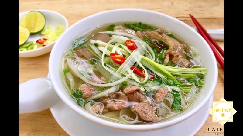 Gợi ý cách nấu món "Phở Bò" chuẩn 5⭐